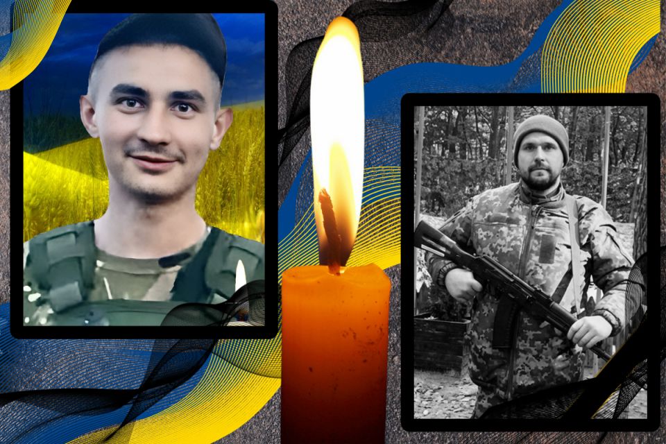 Тернопільщина прощається з Героями Іваном Гуменюком та Андрієм Бондаренком