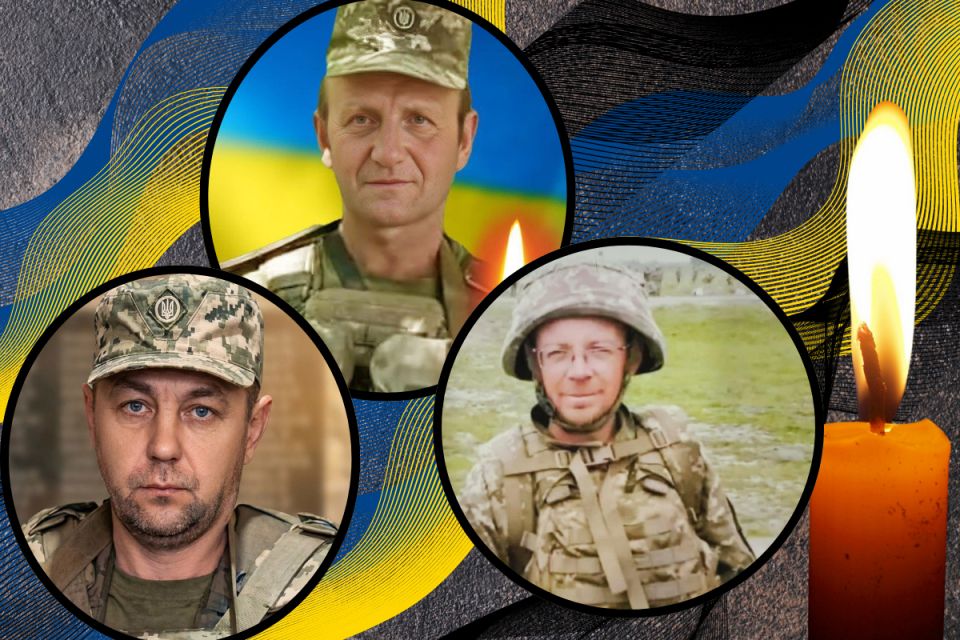 Тернопільщина втратила Захисників Павла Остап’юка, Степана Михайлюка та Сергія Стельмаха