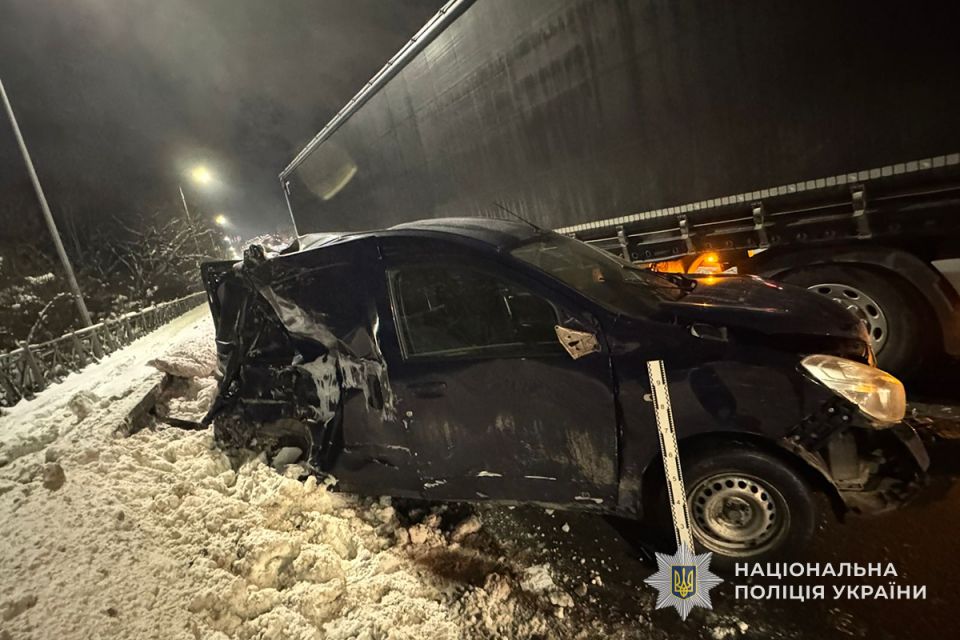 Водій, який постраждав в ДТП на об'їзній, був в стані наркотичного сп'яніння — поліція