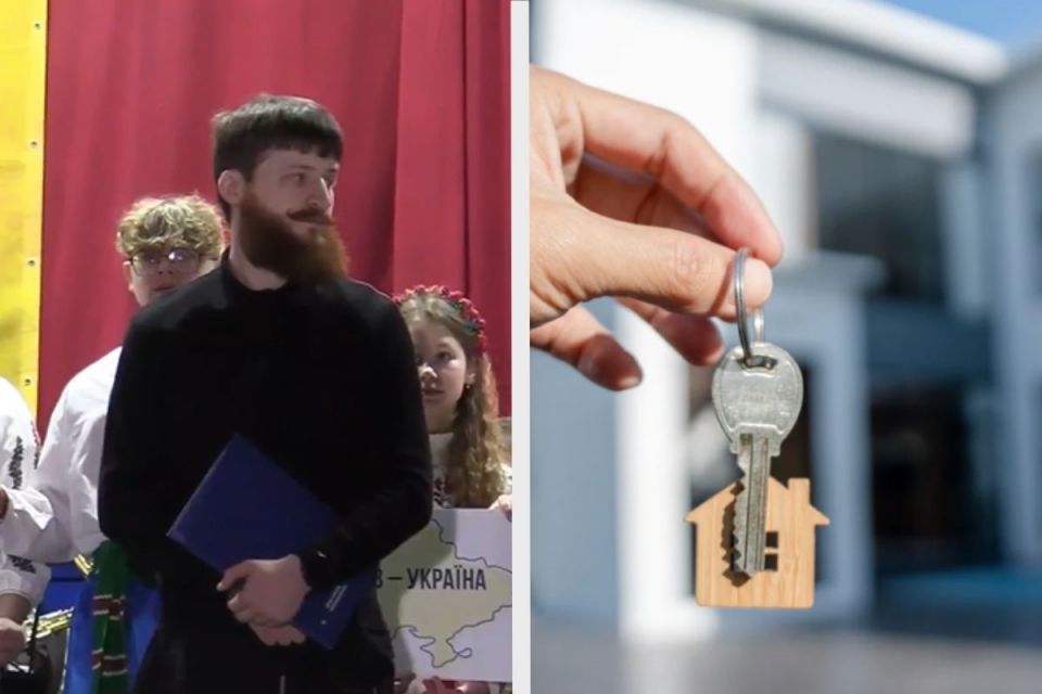 Сертифікат на квартиру отримав в День Соборності військовий Марк Ліщинський