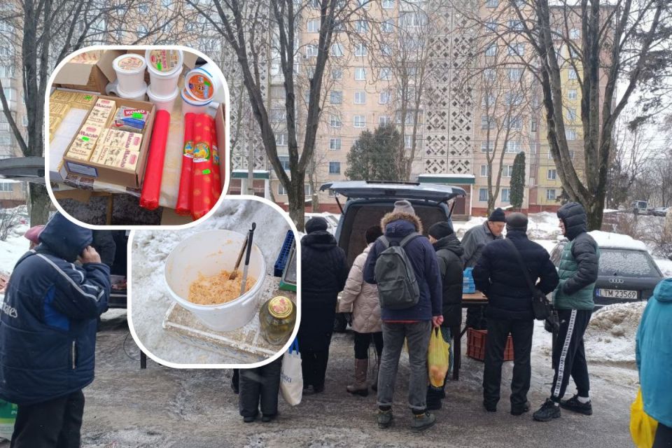 Мороз не перешкода: м'ясо, яйця, липу купують на сільськогосподарському ярмарку на Східному