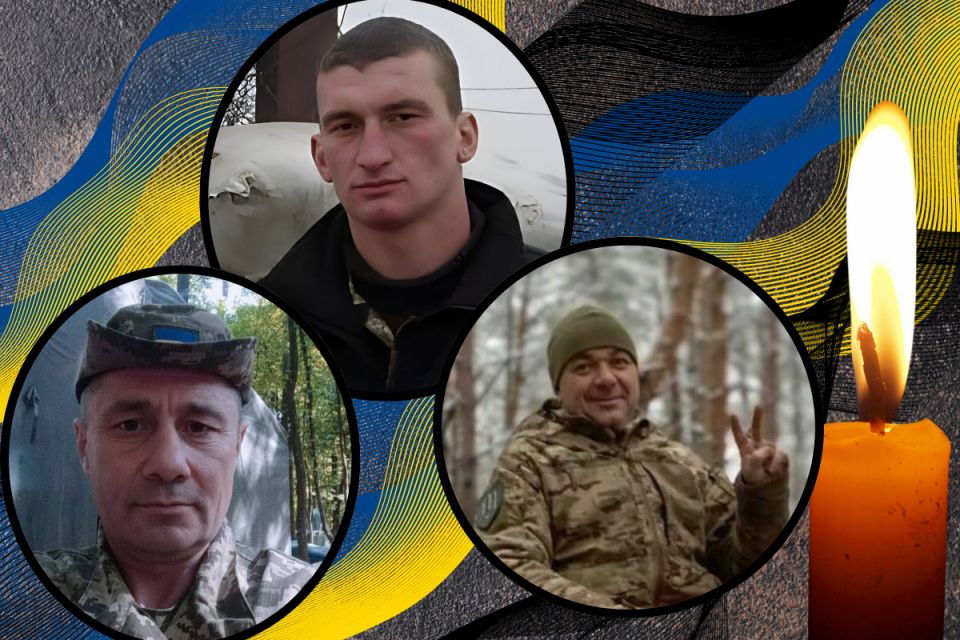 Війна забрала життя Героїв Олександра Орлова, Руслана Бевзюка, Михайла Лисюка і Максима Прокопчука