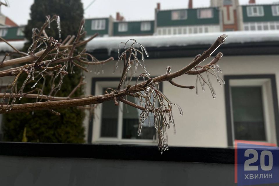 Крижана казка у Тернополі: синоптики попереджають про погіршення погоди