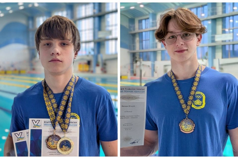 Тернопільські плавці стали призерами Зимового чемпіонату України