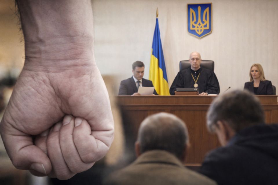 Бив батька кулаками, а потім копав ногами. А в суді тато пробачив і просив не карати суворо