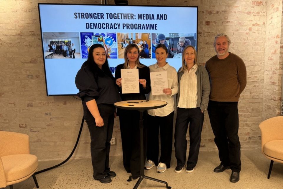 «20 хвилин» підписали меморандум про співпрацю з норвезьким медіа Bergensavisen