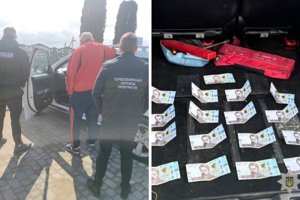 16 тисяч за посвідчення водія: колишнього директора автошколи в Теребовлі затримали на хабарі