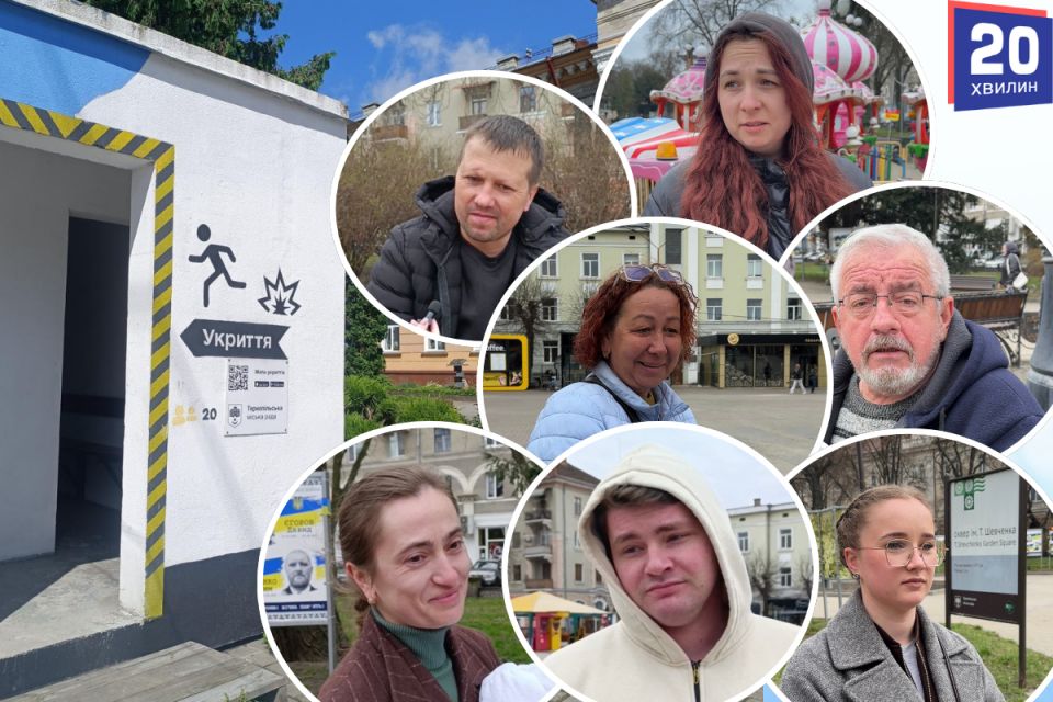 Чи спускаються тернополяни в укриття під час тривоги: ми в них запитали