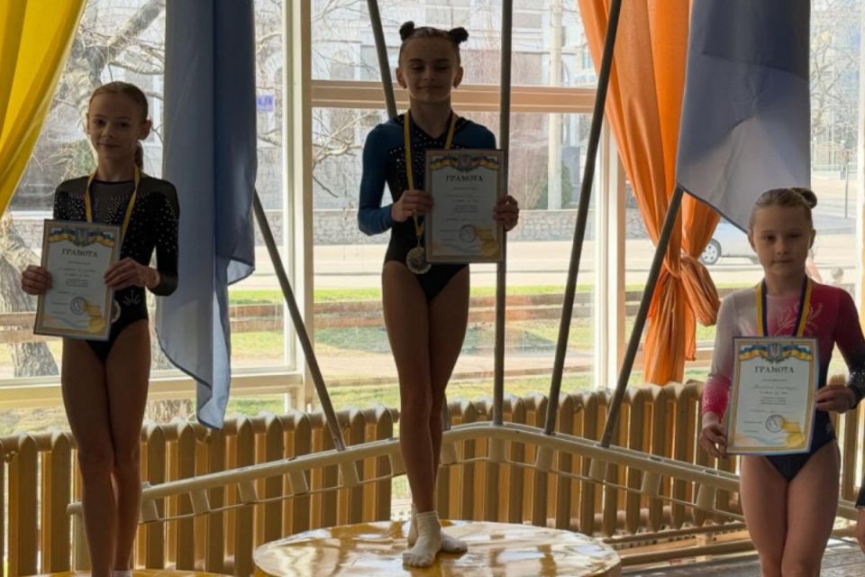 Юна тернопільська гімнастка здобула перемогу на чемпіонаті України