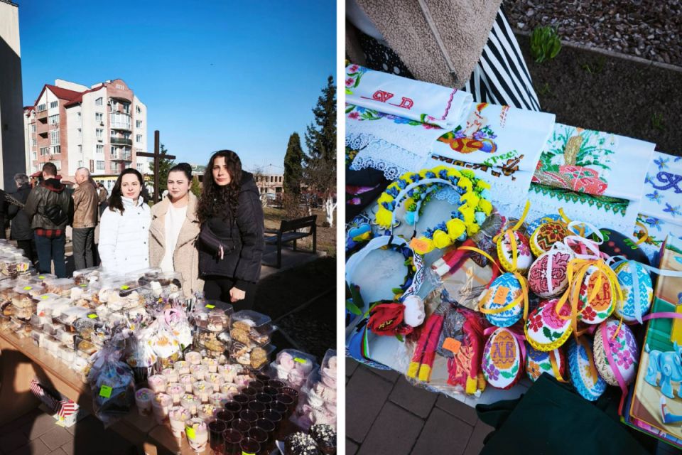 У Великій Березовиці організували ярмарок, щоб зібрати кошти на матеріали для маскувальних сіток