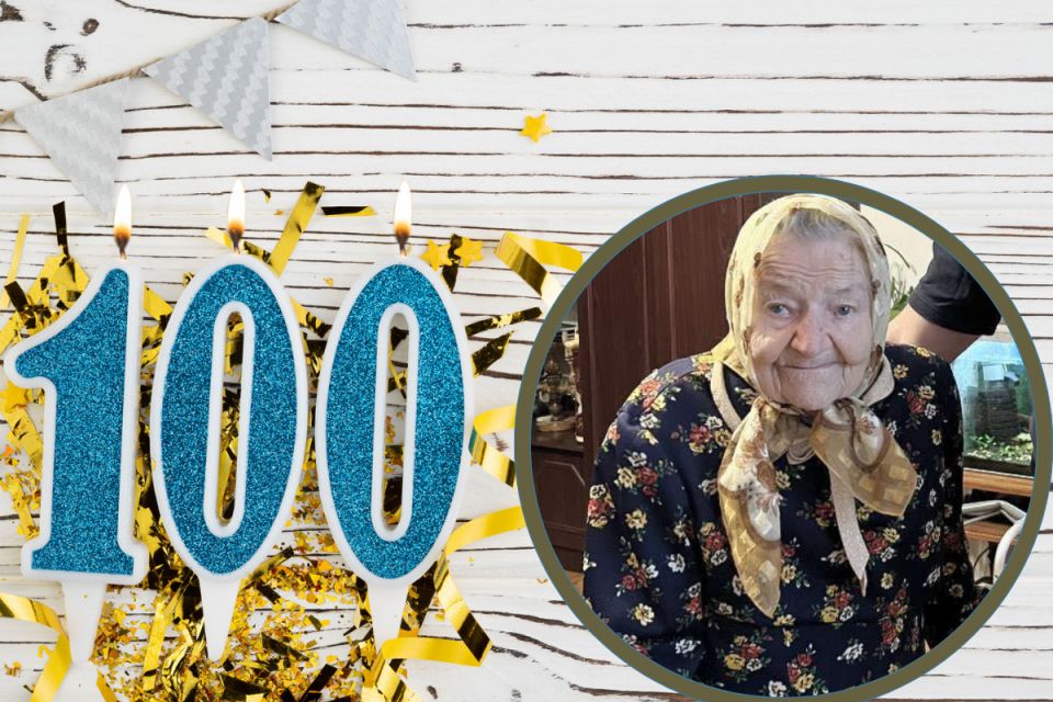 100 років виповнилося довгожительці з Хоросткова