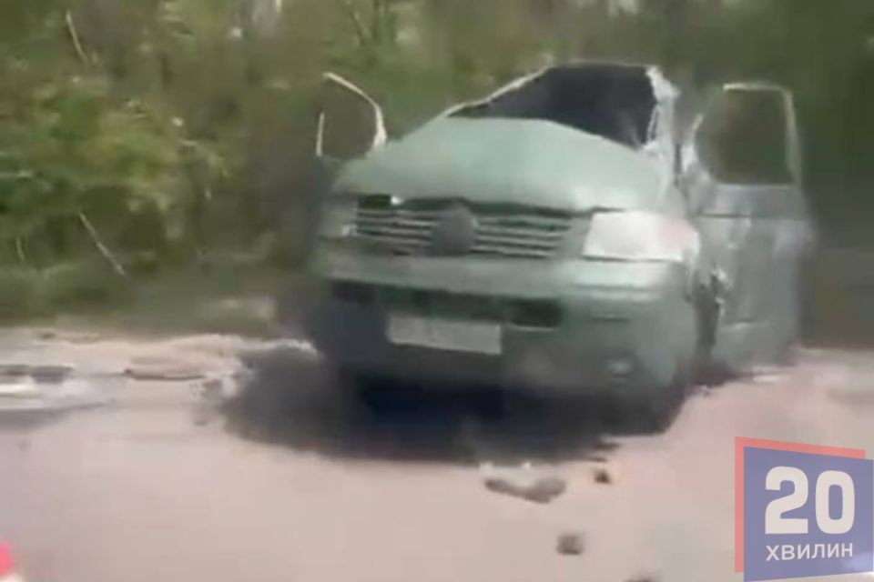 Перекинулася машина зі службовцями ТЦК біля села Іване-Пусте
