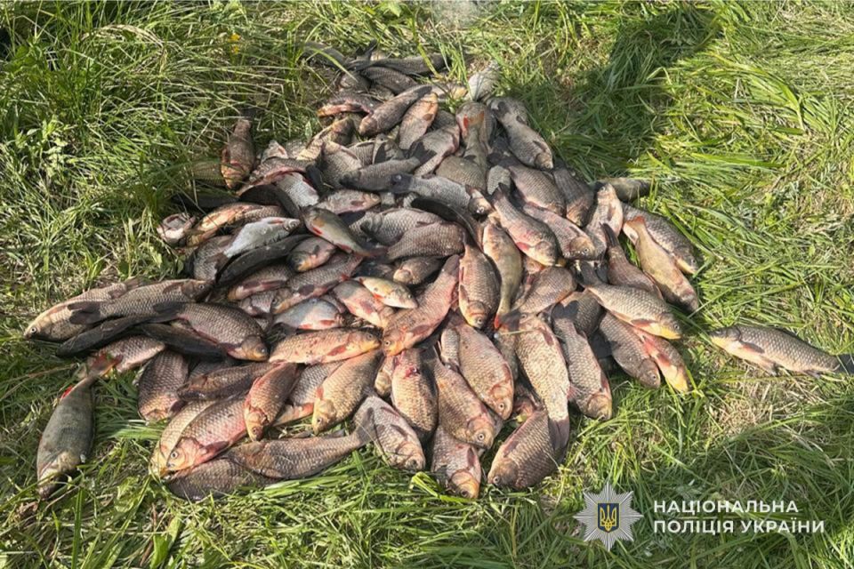 На Теребовлянщині чоловік наловив мішок риби під час нересту — збитки на майже 250 тисяч гривень