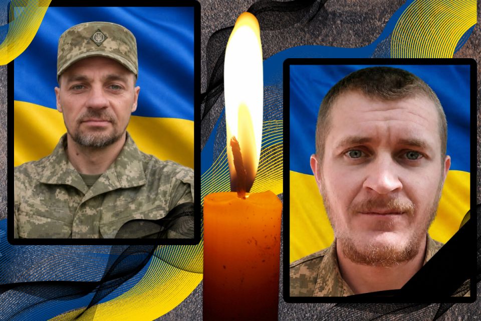Тернопільщина втратила Героїв Романа Дробика і Богдана Рижука