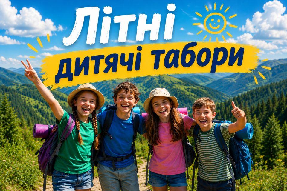 Літні дитячі табори 2026 в Україні та за кордоном  — ціни та програми (партнерський проєкт)