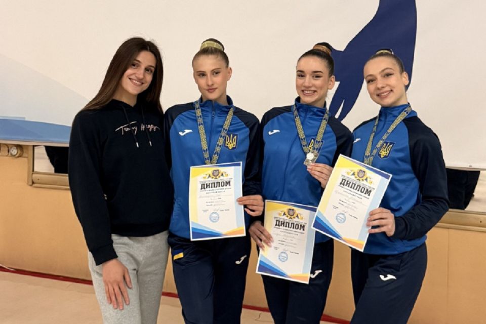 Тернопільські спортсменки вибороли «срібло» на чемпіонаті України зі спортивної аеробіки