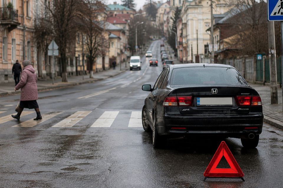 П’яний збив жінку на переході у Теребовлі і відбувся штрафом