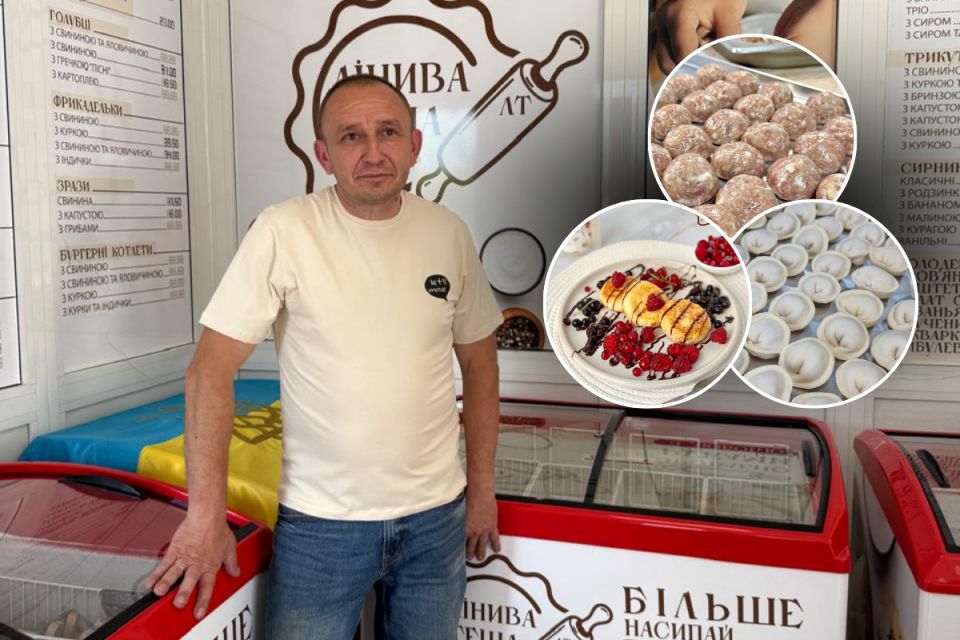 «Зроблено з любов’ю, як у мами»: ветеран війни розвиває виробництво домашніх напівфабрикатів у Тернополі