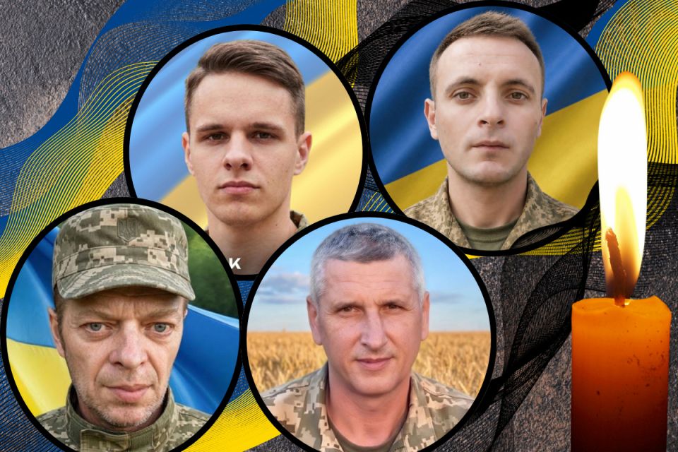 «На щиті» повертаються Герої з Тернопільщини Сергій Оліярчук, Віталій Соколік, Остап Романюк та Михайло Вільк