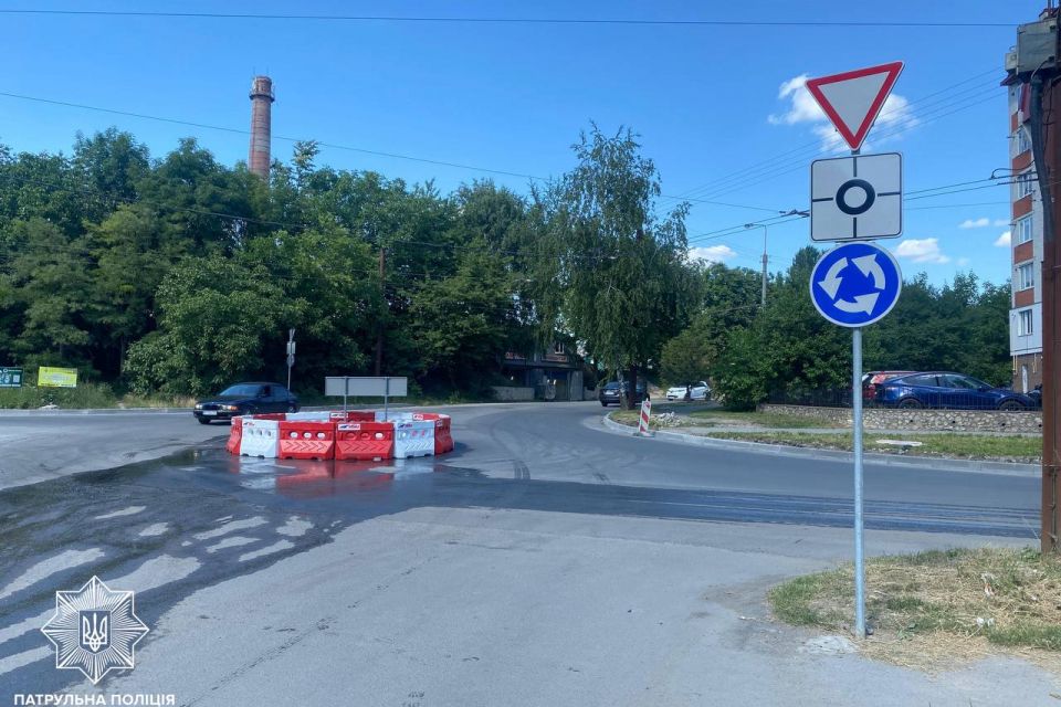 Зміни для водіїв: як тепер проїжджати перехрестя «Володимира Великого — Леся Курбаса — Овочева»