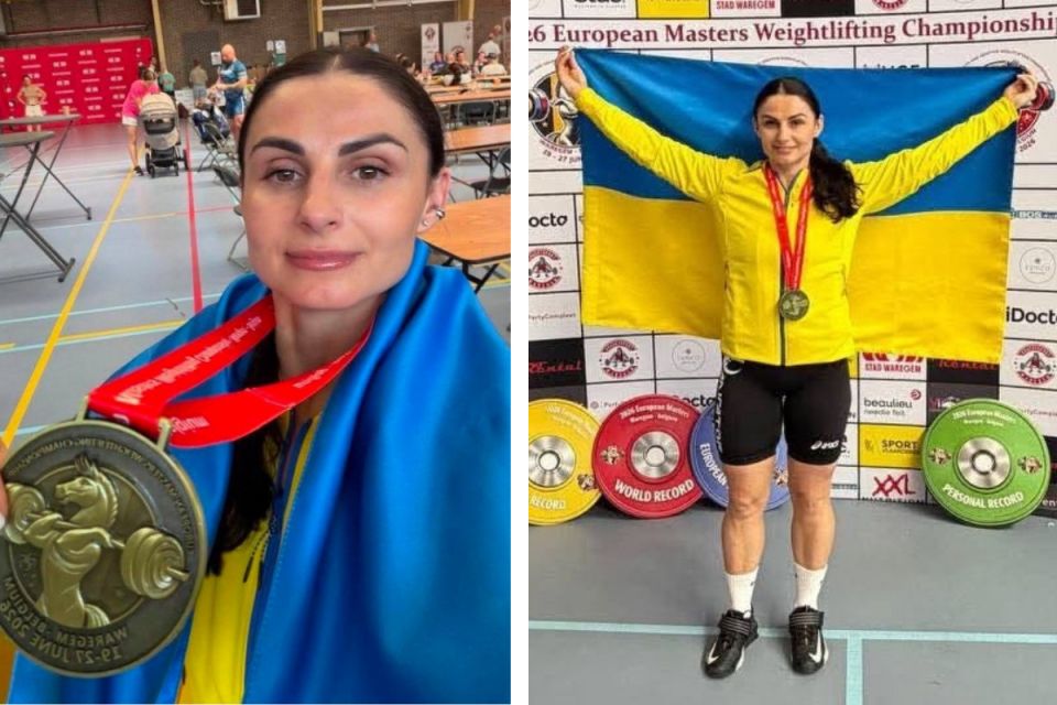 Тернополянка Софія Дацюк здобула «золото» на Чемпіонаті Європи з важкої атлетики