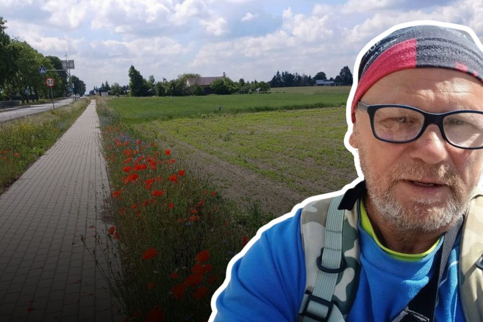 Долає 1 400 кілометрів, щоб зібрати гроші для ЗСУ: Тернопіль відвідав латвійський волонтер Айгарс Стоніс