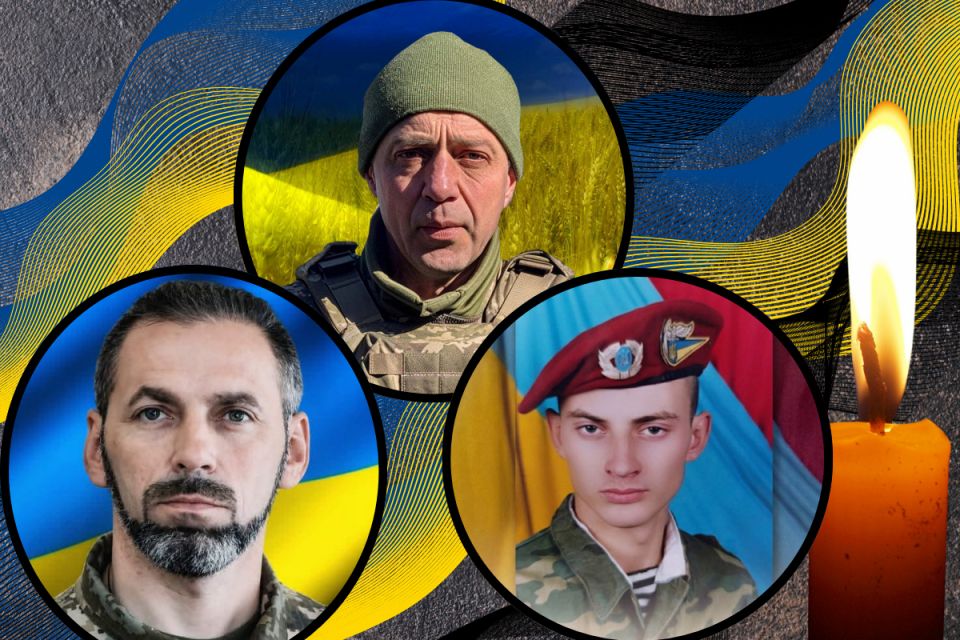 Війна забрала життя Героїв Сергія Чумашова, Руслана Бака та Олександра Мулика
