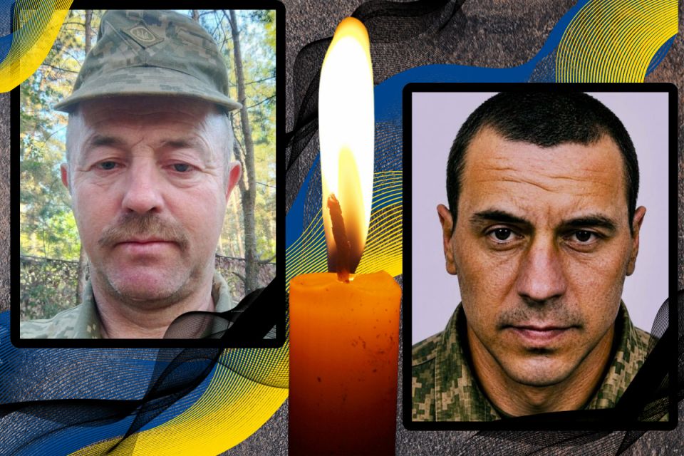 Почаївська громада прощається з Героями Миколою Притулою та Сергієм Андрійком