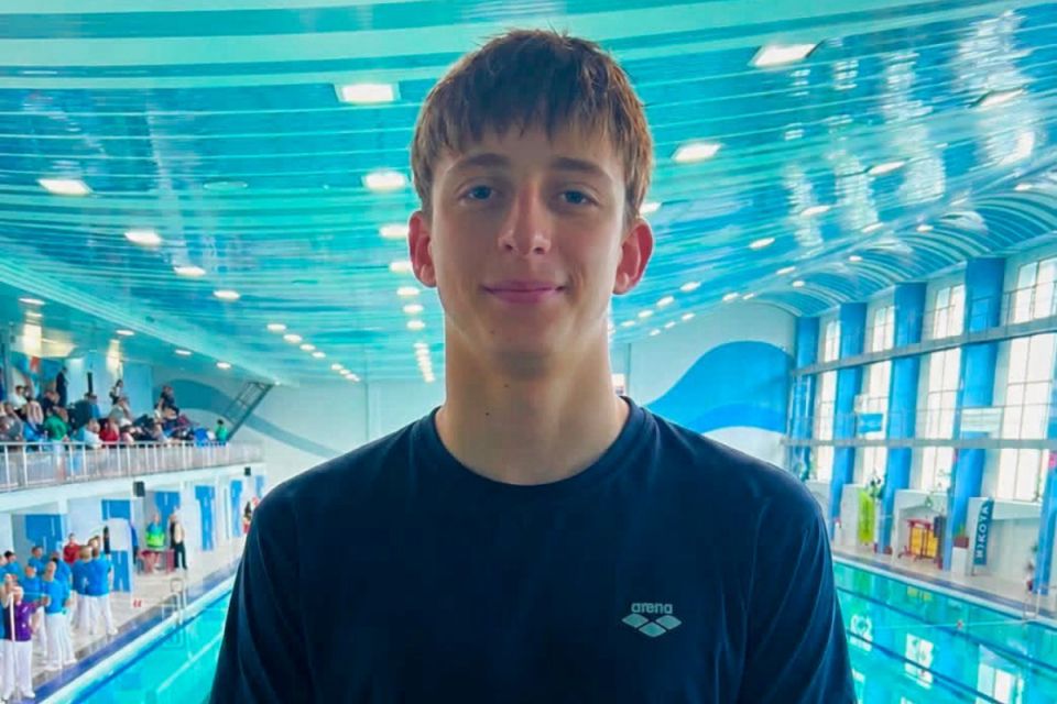 Тернополянин Данило Збараський виборов  бронзу на чемпіонаті України з плавання