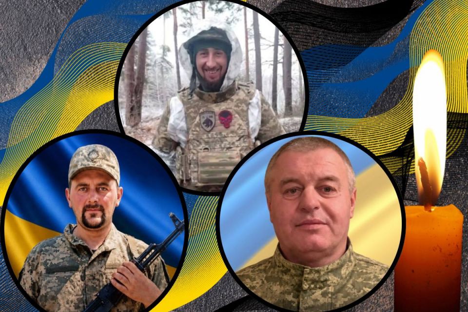Тернопільщина втратила Героїв Бориса Карпа, Михайла Зайця, Івана Бариського і Дмитра Колодзінського