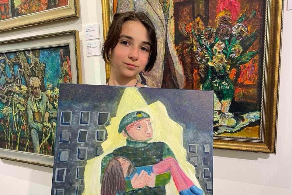 Тернополянка Тетяна Адамян стала суперфіналісткою «Незламного Золотого Мольберта»