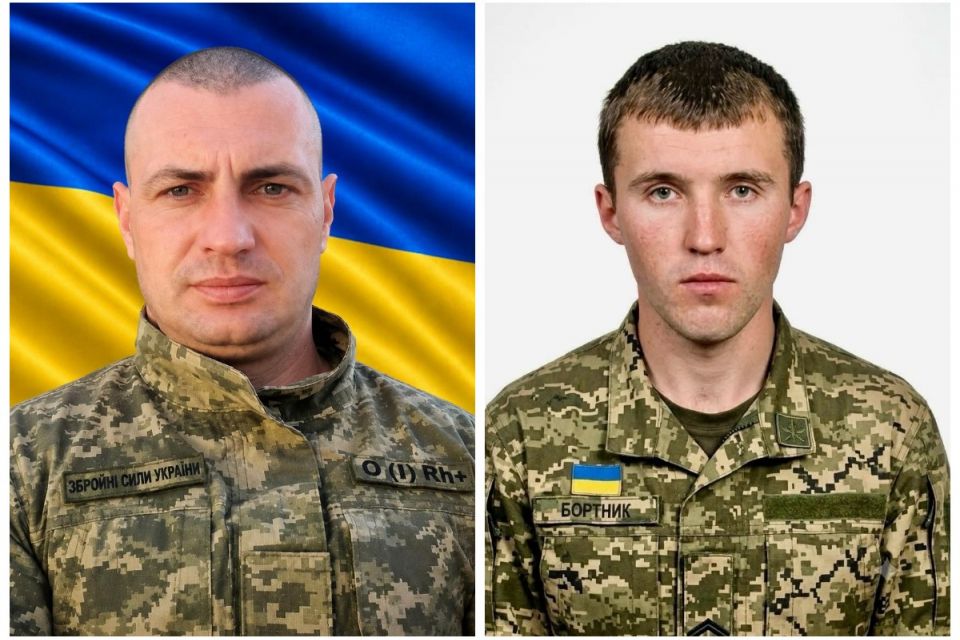 Тернопільщина втратила Героїв Сергія Станіша та Богдана Бортника