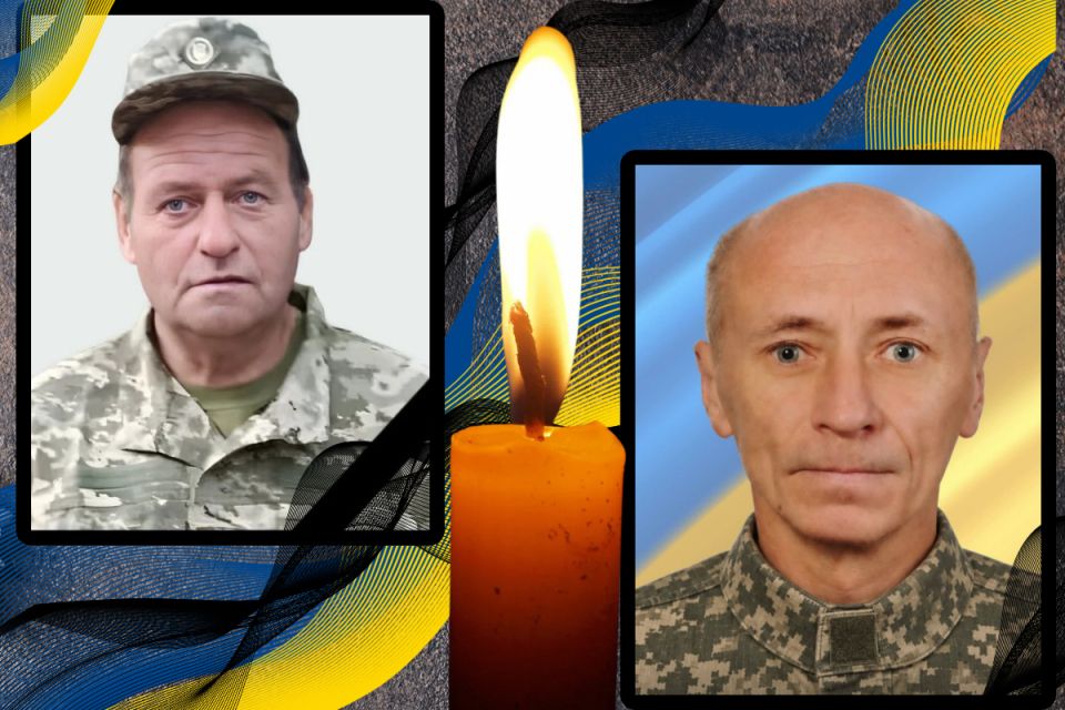 Тернопільщина прощається з військовими Василем Ткаченком та Володимиром Доманським