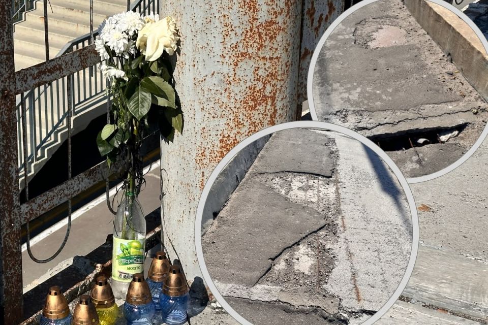 «Там важко навіть пройти»: ми перевірили стан тротуару на Бродівській, де загинув школяр
