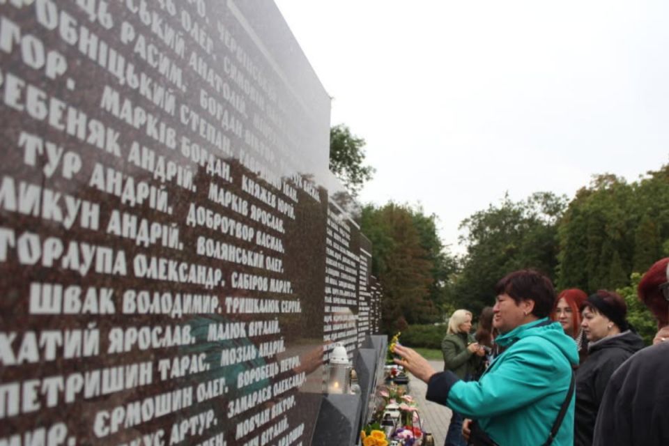 У Тернополі молилися за загиблими Захисниками України
