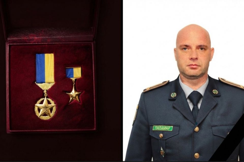 Загиблому полковнику Роману Паламарю з Тернопільщини присвоїли звання Героя України