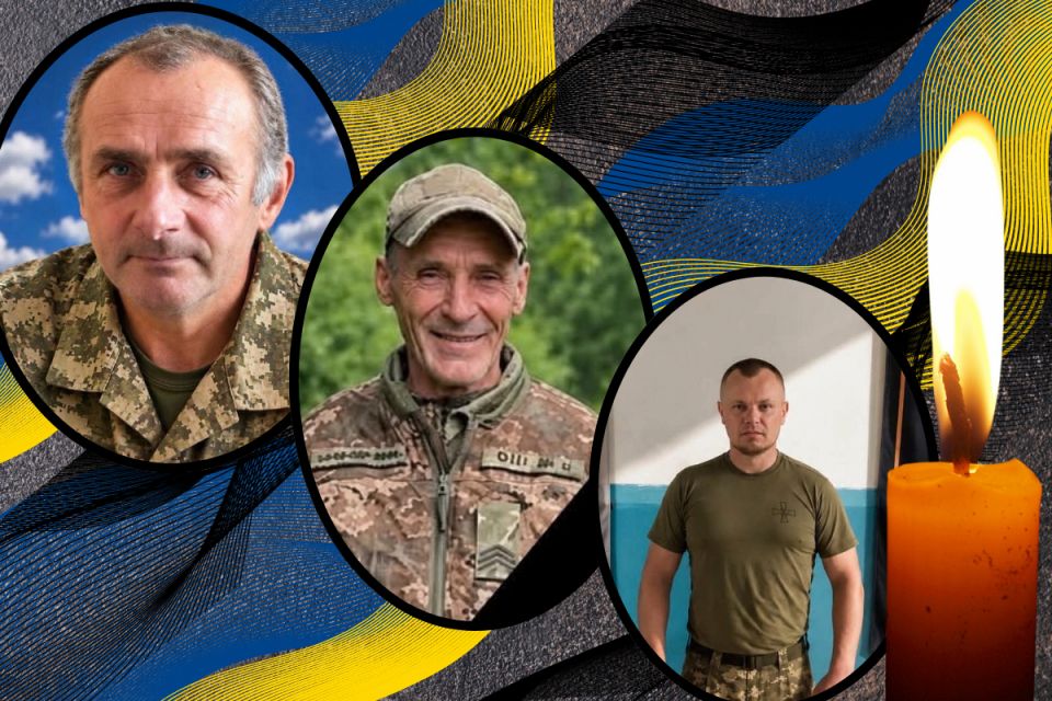 Війна забрала життя Героїв Ігоря Глушка, Йосифа Медведя та Дмитра Кордуба