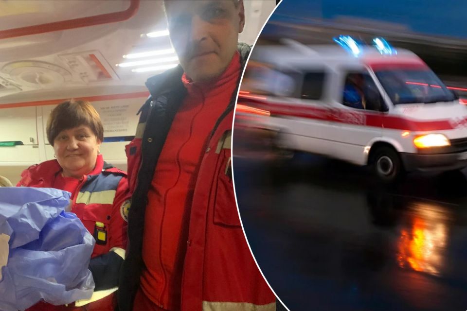 Пологи в автомобілі швидкої: на Тернопільщині дівчинка народилась дорогою до лікарні