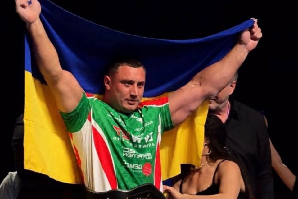 Тернополянин Олег Петренко став чемпіоном світу з армрестлінгу