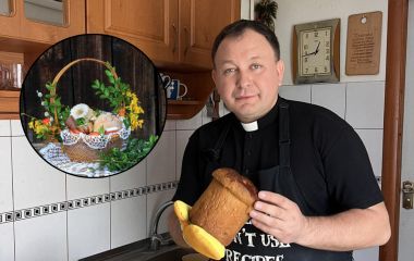 Що класти у кошик і що робити з пасками, які не з'їли, розповідає отець Філюк