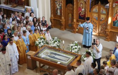 У Церкві Успіння Пресвятої Богородиці храмовий празник: шукайте себе та знайомих на фото!