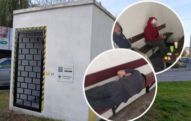 Укриття на зупинках знову будуть за решітками та ще й із камерами. Влада коментує лише за запитом