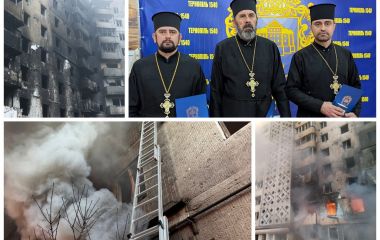 «Бог спасав, а ми тільки драбину приставляли»: священник, який з помічниками рятував людей на 15 Квітня