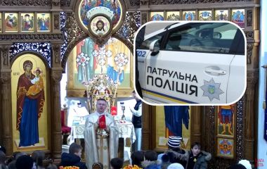 Водіїв, які порушили ПДР біля храму, шукали просто під час служби