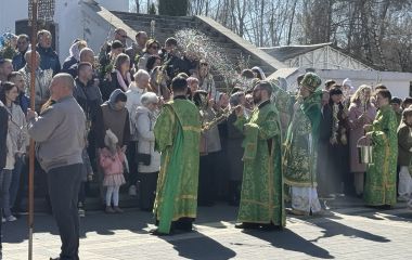 У храмах Тернополя освячують вербу: репортаж з храмів