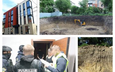 Під видом реконструкції знищили культурний шар і звели багатоповерхівку — підозра забудовнику та ще трьом особам