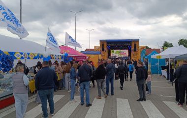 Дегустації, крафтові вироби та концерти: перший національний фестиваль молока відкрили у Великому Ходачкові