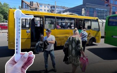 До понад 32 градусів у салоні: журналісти перевірили, яка температура у маршрутках і тролейбусах Тернополя