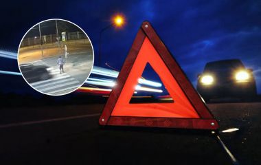 На Бандери працівниця поліції збила чоловіка на пішохідному переході