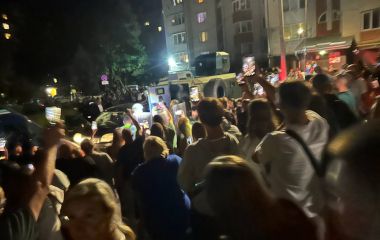 Конфлікт цивільних і ТЦК на Курбаса (оновлюється)